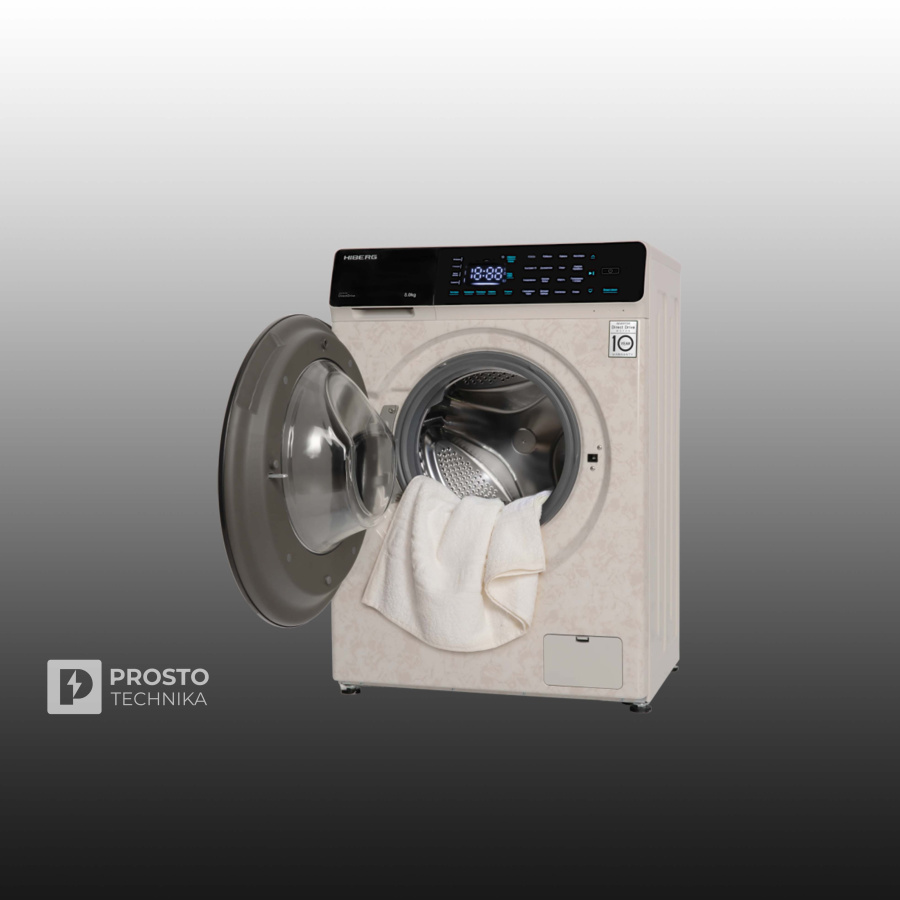 Стиральная машина HIBERG i-DDQ9 - 812 Ym Стиральная машина HIBERG i-DDQ9 - 812 Ym